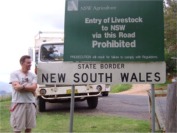 På gränsen till New South Wales